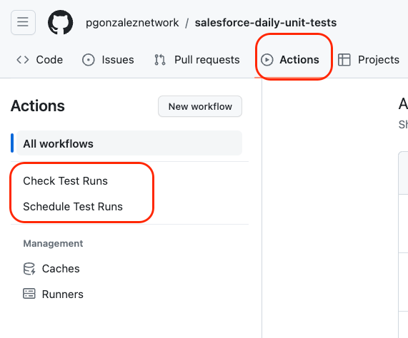 How to schedule run all tests in Salesforce with GitHub Actions for unlimited orgs, nothing to install